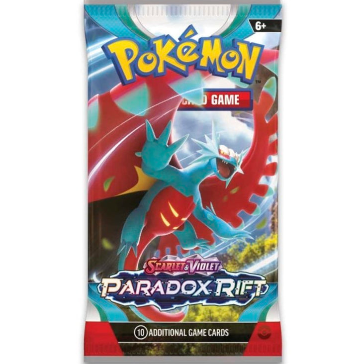 Pokémon trading card game pack with character illustration on a white background